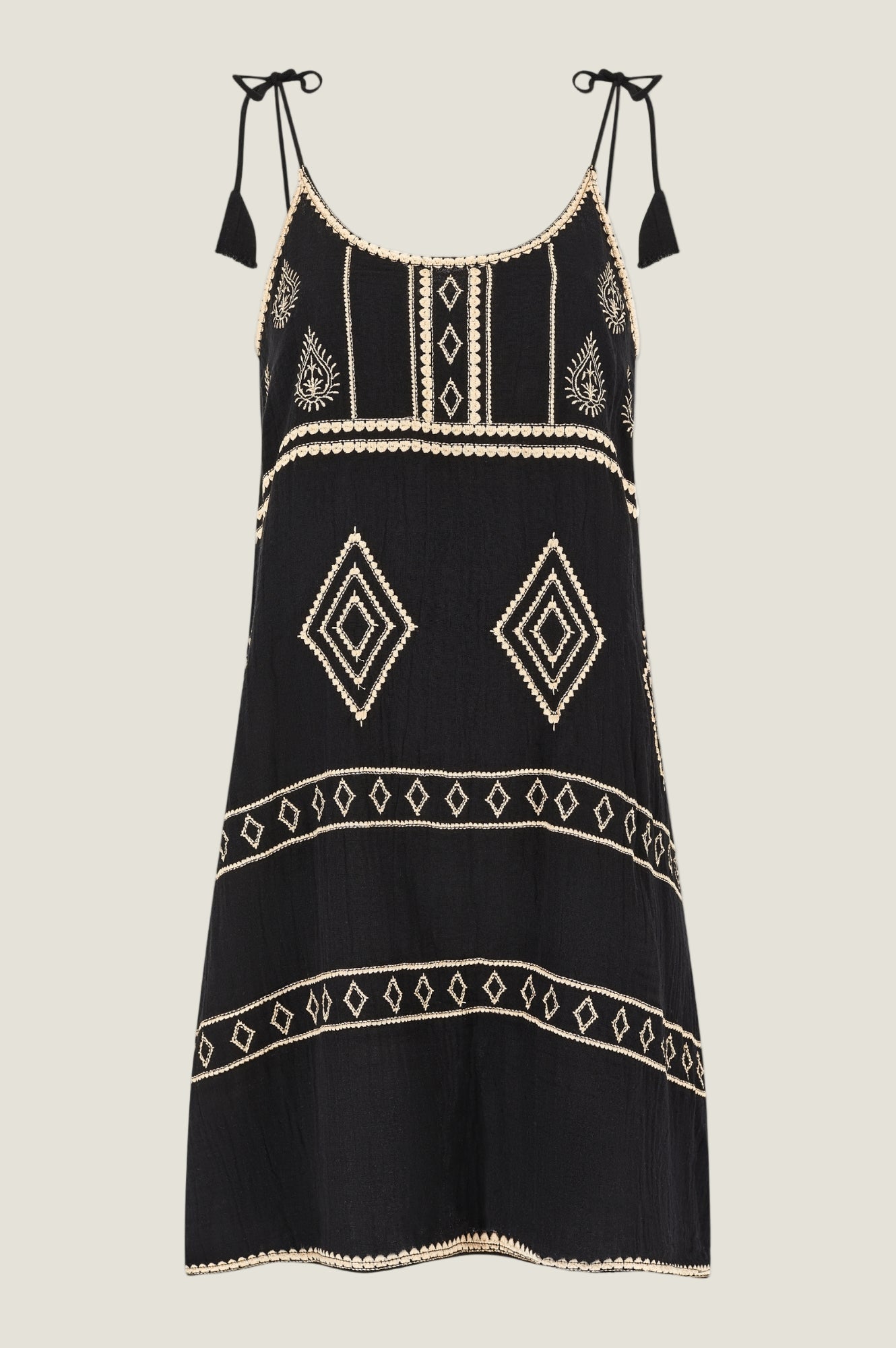 Imogen Dress | Black/Gold