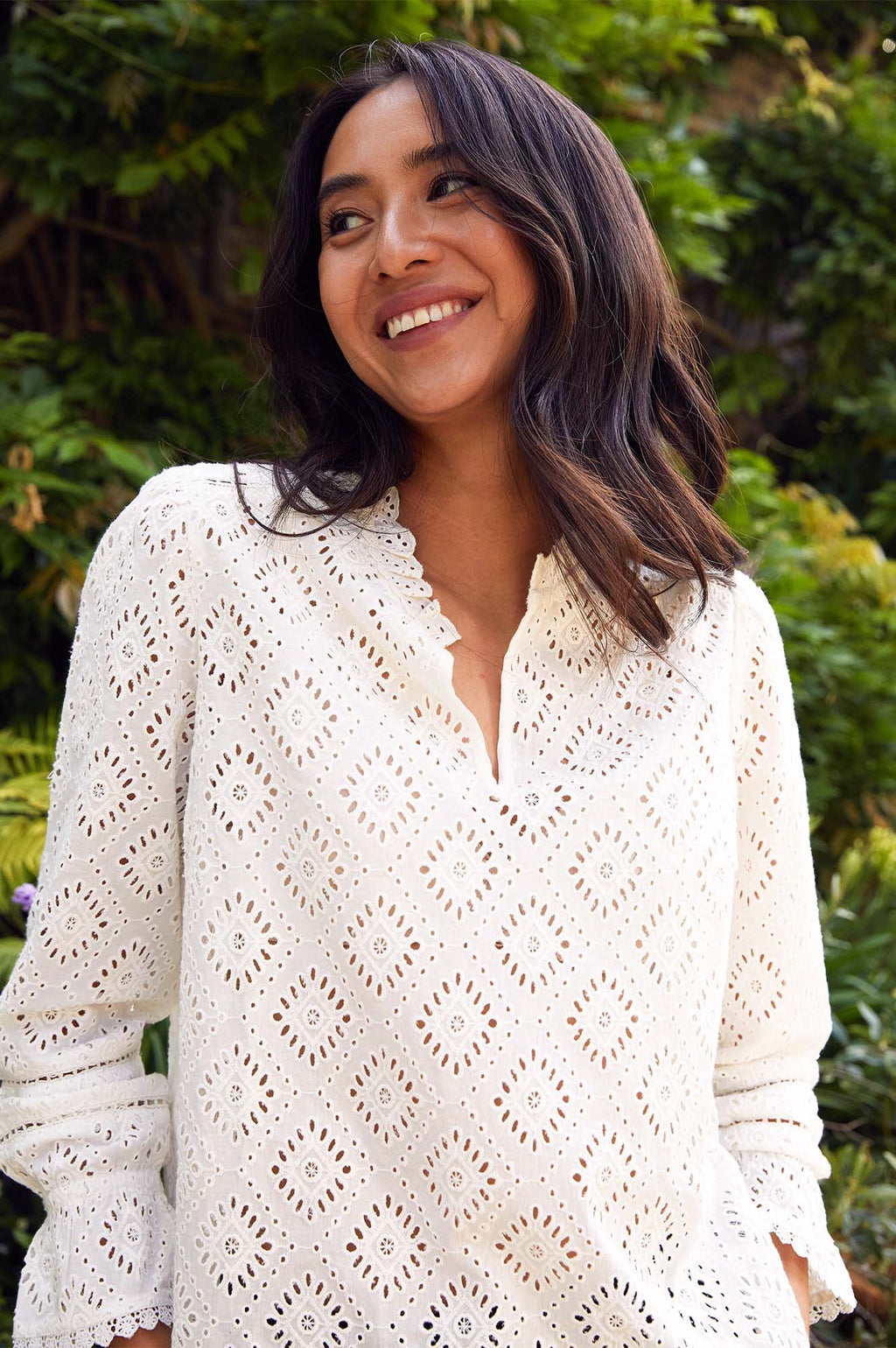 Flo Blouse | Ivory