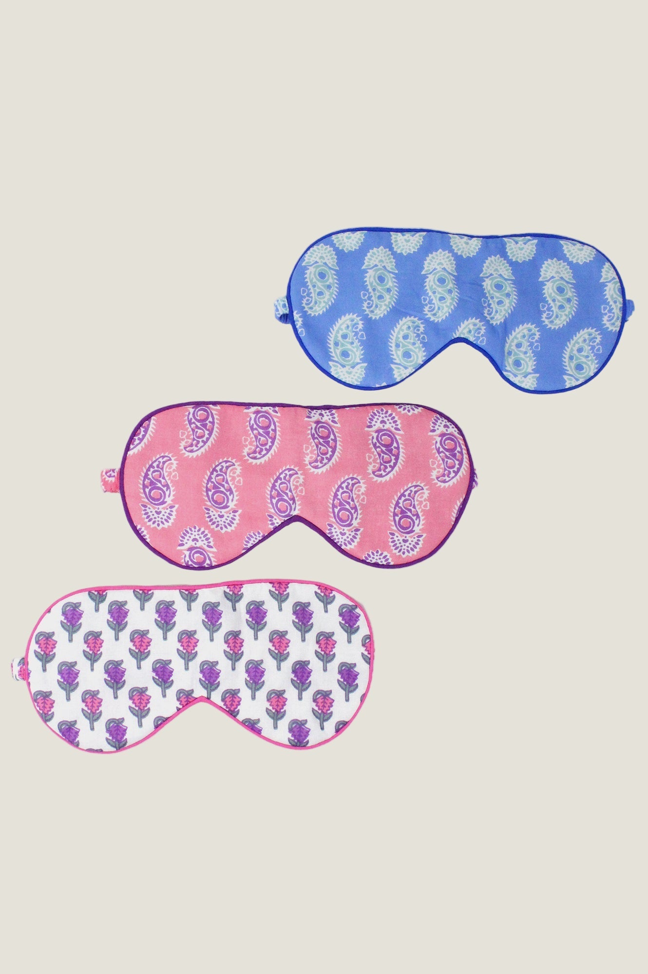 Eye Mask | Paisley Pink