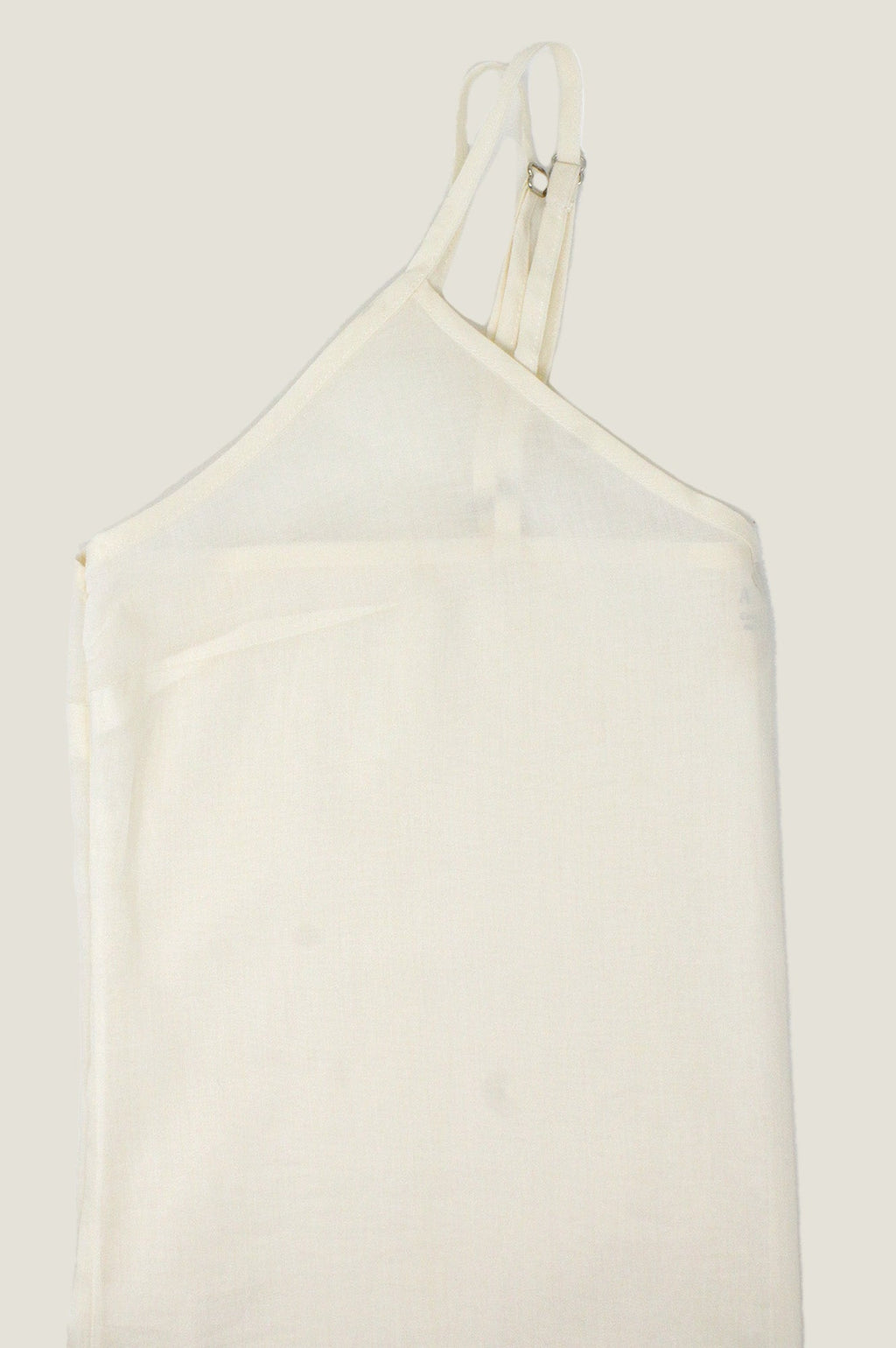 Cami V Midi Slip Dress | Neutral