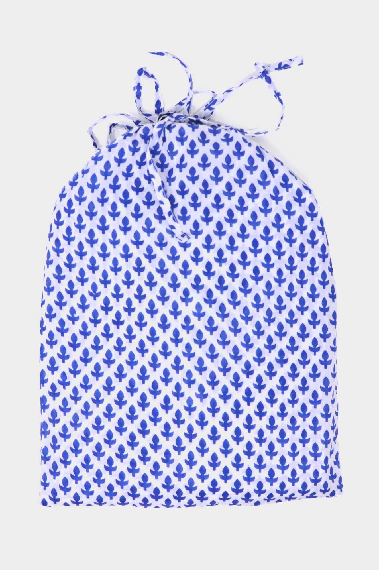 Pyjama Set | Leaf White/Blue