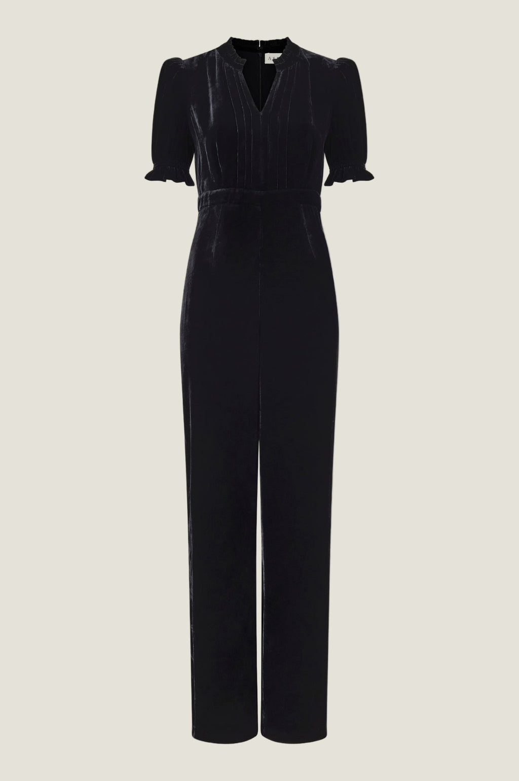 Tallulah Velvet Jumpsuit | Black