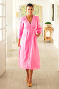 Jamila Linen Dress | Baby Pink